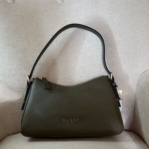 GUESS Dark Green Shoulder Bag